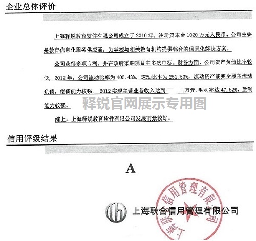安博在线官网是上海市政府采购A级信用供应商
